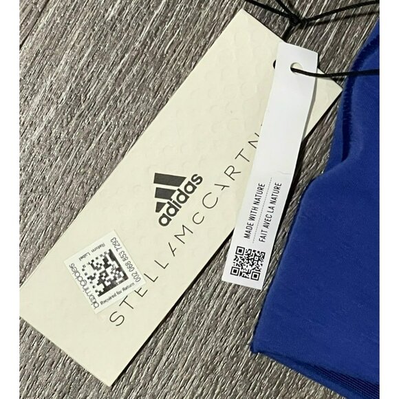 Adidas by Stella McCartney Size XS True Strength Medium Support Sports Bra NWT - Picture 6 of 7